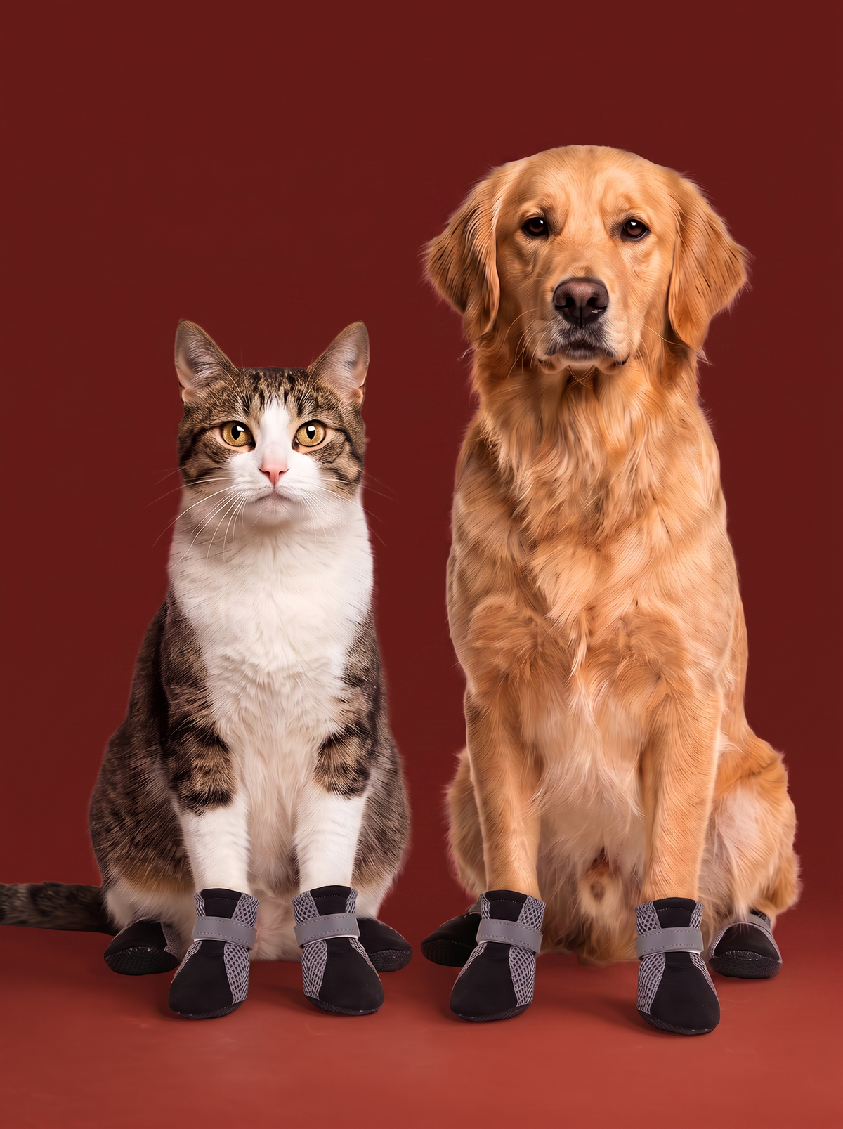 Waterproof boots for dogs and other pets